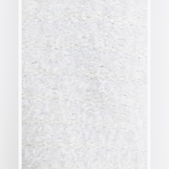 NWT $2990 Balmain Colorblocked Tweed Knit Jacket 12 US / 44 FR, GAB WHITE/ BLACK - Picture 7 of 7